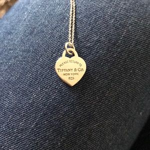 Sterling silver Tiffany and co necklace